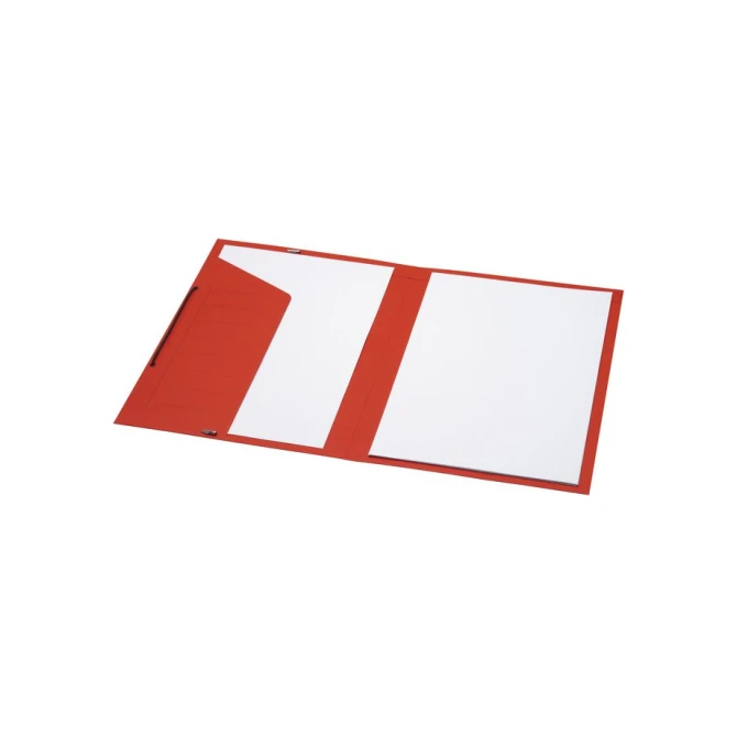 JALEMA Elasto stofklepmap Folio rood (pak 5 stuks) JALEMA Elasto stofklepmap Folio rood (pak 5 stuks)