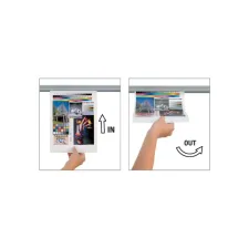 JALEMA Ophangrail Grip Magnetisch 90 cm JALEMA Ophangrail Grip Magnetisch 90 cm