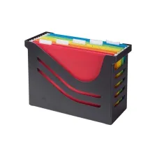 Jalema Re-Solution Hangmappenbox met hangmappen zwart 100% gerecycled polystyreen (doos 5 stuks)