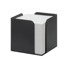 JALEMA Re-Solution Memokubus 100% gerecycled polystyreen Zwart JALEMA Re-Solution Memokubus 100% gerecycled polystyreen Zwart