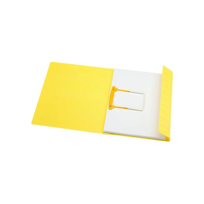 JALEMA Secolor Clipex Snelhechtmap A4 Zuurvrij Karton 250 vel Geel (doos 50 stuks) JALEMA Secolor Clipex Snelhechtmap A4 Zuurvrij Karton 250 vel Geel (doos 50 stuks)