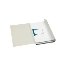 JALEMA Secolor Combi Snelhechtmap Folio Zuurvrij Karton 2 x 200 vel Grijs (doos 40 stuks)