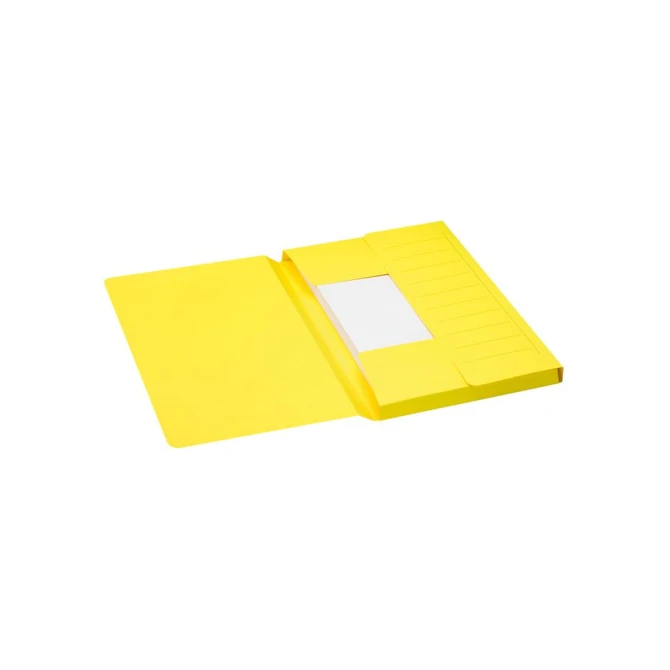 JALEMA Secolor Mammoet Dossiermap Karton 1-250 Vellen 350 x 240 x 25 mm Geel (pak 10 stuks) JALEMA Secolor Mammoet Dossiermap Karton 1-250 Vellen 350 x 240 x 25 mm Geel (pak 10 stuks)