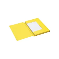 JALEMA Stofklepmap Secolor Folio geel (doos 125 stuks) JALEMA Stofklepmap Secolor Folio geel (doos 125 stuks)