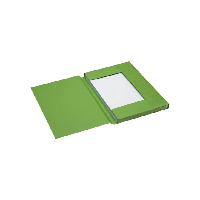 JALEMA Stofklepmap Secolor Folio groen (doos 125 stuks) JALEMA Stofklepmap Secolor Folio groen (doos 125 stuks)