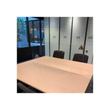 JALEMA Transparant Conferentiescherm Acryl 1400 x 600 mm JALEMA Transparant Conferentiescherm Acryl 1400 x 600 mm