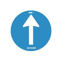 JALEMA Vloersticker Eenrichting Voor gladde vloeren diameter 350 mm Blauw Wit (set 2 stuks) JALEMA Vloersticker Eenrichting Voor gladde vloeren diameter 350 mm Blauw Wit (set 2 stuks)