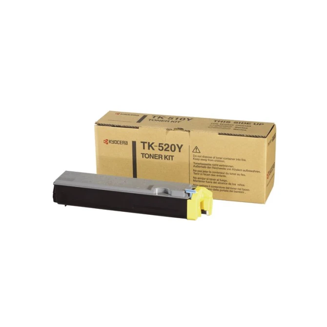 KYOCERA TK 520 Toner. Geel KYOCERA TK 520 Toner. Geel