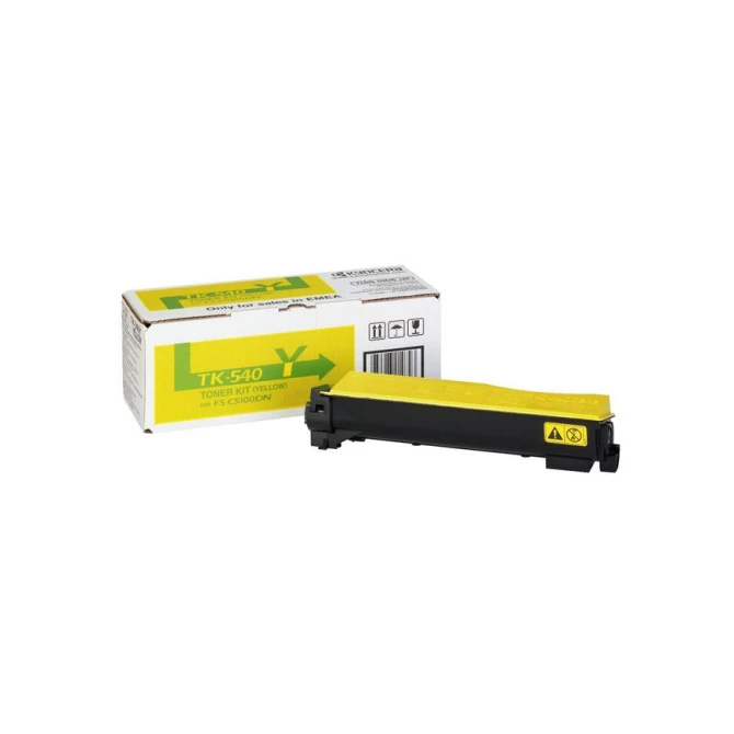 KYOCERA TK 540 Toner Geel KYOCERA TK 540 Toner Geel