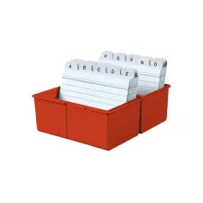 Han Kaartenbak A7 rood Han Kaartenbak A7 rood