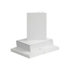 CREOTIME Kaarten & Enveloppen 105x150mm wit (50 stuks) CREOTIME Kaarten & Enveloppen 105x150mm wit (50 stuks)