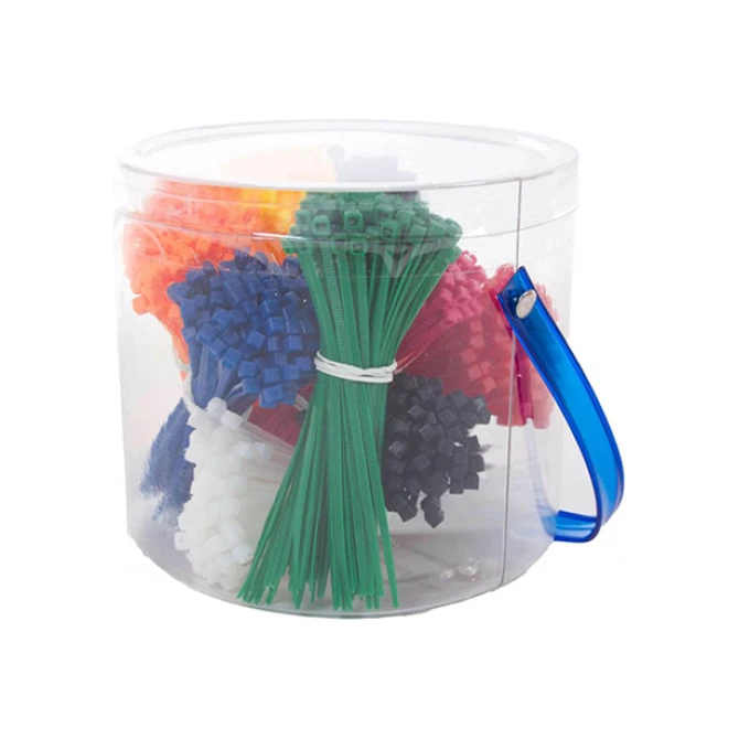 Kabelbinder 100x2.5mm assorti/ds900 (1 doos x 900 stuks)