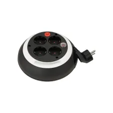 brennenstuhl Stekkerdoos 4-voudig 3 m Zwart Wit brennenstuhl Stekkerdoos 4-voudig 3 m Zwart Wit