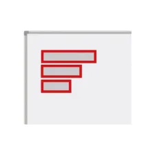 Smit Visual Supplies Kader magnetisch A4 rood (pak 5 stuks) Smit Visual Supplies Kader magnetisch A4 rood (pak 5 stuks)