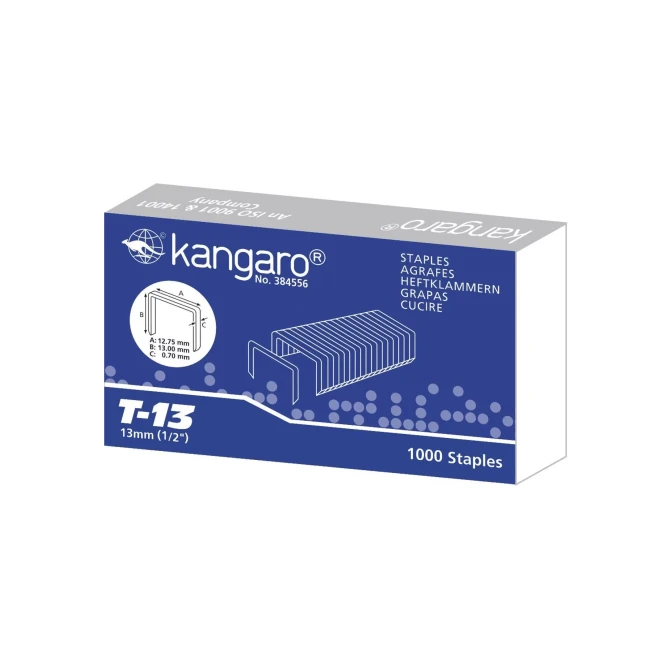 Kangaro Nieten Kangaro tacker T-13/pk1000 Kangaro Nieten Kangaro tacker T-13/pk1000