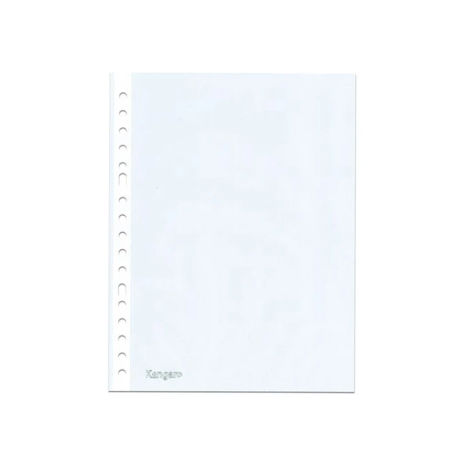 Kangaro Showtas A5 PP 80 micron 17-gaats Transparant (krimp 10 stuks) Kangaro Showtas A5 PP 80 micron 17-gaats Transparant (krimp 10 stuks)