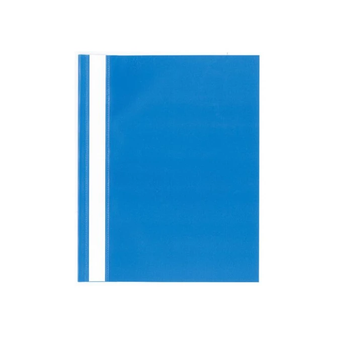 Kangaro Snelhechtmap A5 PP Blauw (pak 25 stuks)