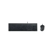 Kensington KM100 EQ Toetsenbord + Muis USB AZERTY Zwart Kensington KM100 EQ Toetsenbord + Muis USB AZERTY Zwart