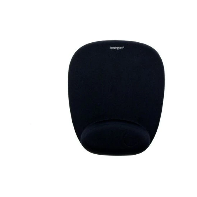 Kensington Muismat Met Polssteun Schuimrubber Zwart