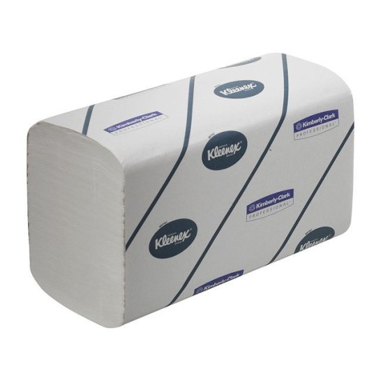 KLEENEX® 6789 Extra Kleine Papieren handdoeken 2-laags 21.5 cm Wit (doos 15 wikkels)