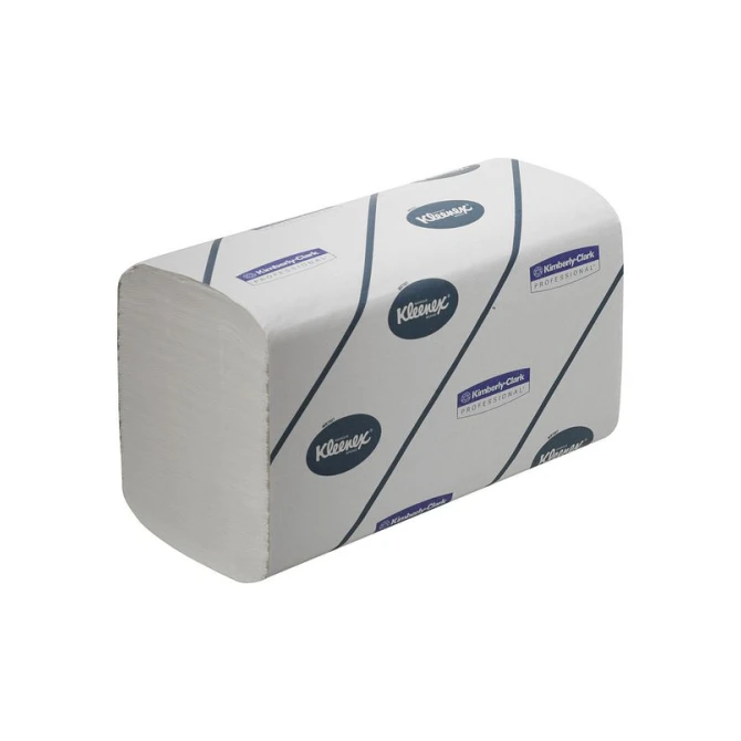 KLEENEX® 6789 Extra Kleine Papieren handdoeken 2-laags 21.5 cm Wit (doos 15 wikkels)