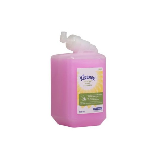 Kleenex® Vloeibare zeep Voor algemeen gebruik roze licht geparfumeerd (fles 1000 milliliter)