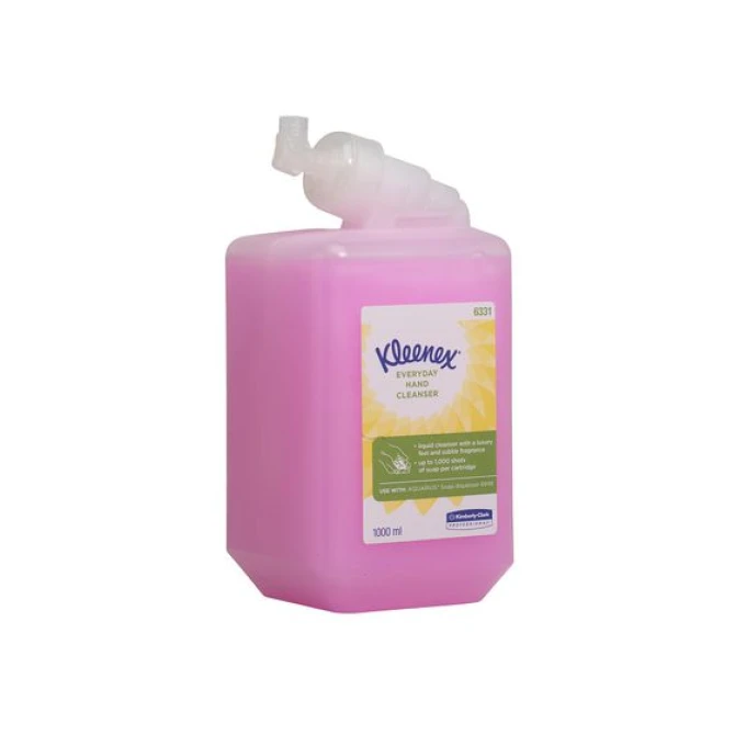 Kleenex® Vloeibare zeep Voor algemeen gebruik roze licht geparfumeerd (fles 1000 milliliter)