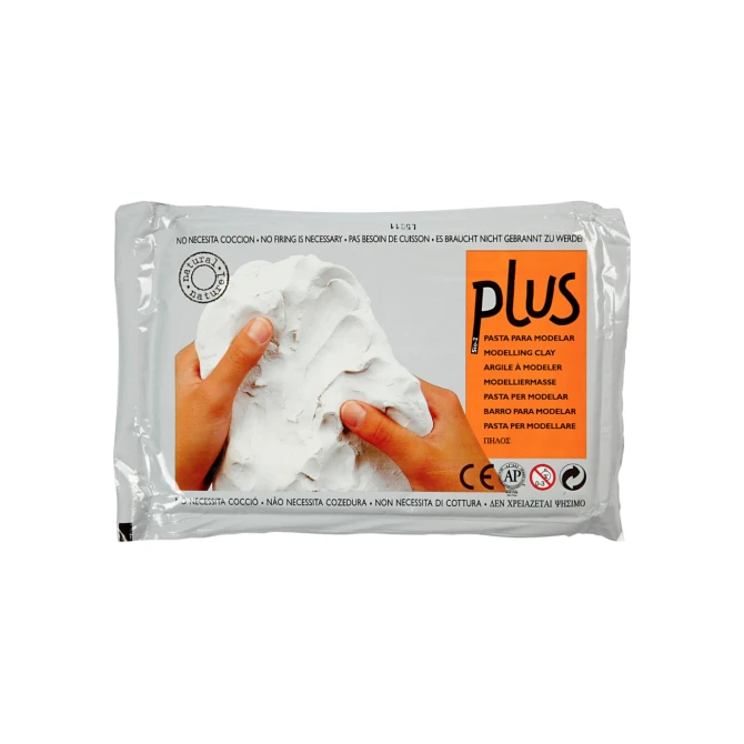 Creotime Zelfhardende Boetseerklei Lichtgrijs (pak 1000 gram)