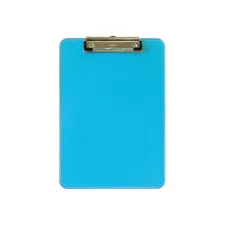 Klembord Maul A4 neon blauw transp Klembord Maul A4 neon blauw transp