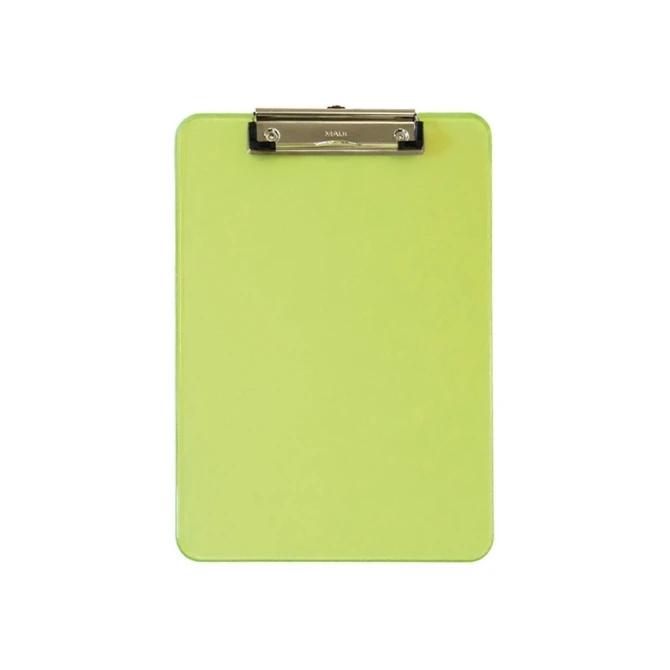 Klembord Maul A4 neon groen transp