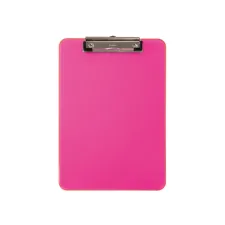 Klembord Maul A4 neon roze transp Klembord Maul A4 neon roze transp