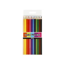 Colortime Kleurpotloden Lijndikte 3mm Assorti (pak 12 stuks) Colortime Kleurpotloden Lijndikte 3mm Assorti (pak 12 stuks)