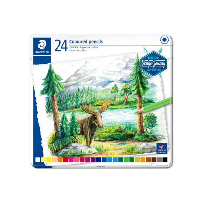 Kleurpotlood Staedtler 146C assorti/pk24 Kleurpotlood Staedtler 146C assorti/pk24