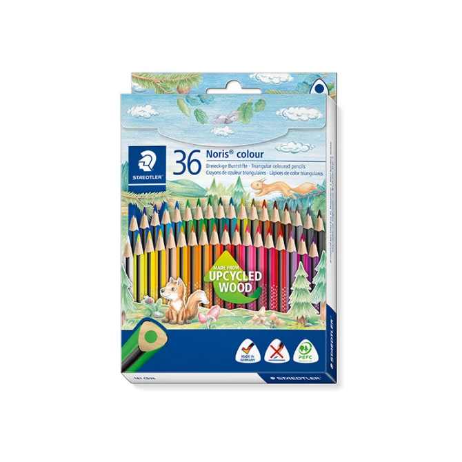 Kleurpotlood Staedtler driekant ass/ds36