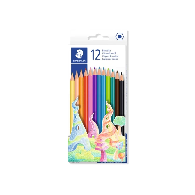 Kleurpotlood dun assorti