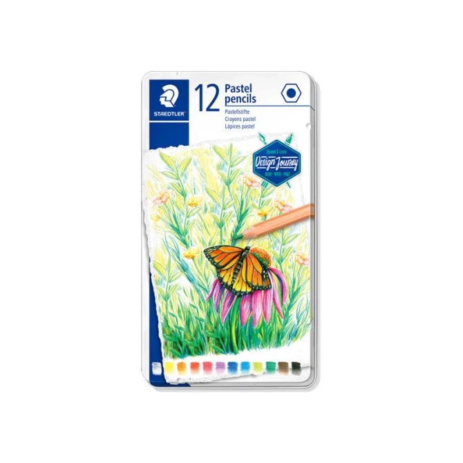 Kleurpotlood STAEDTLER pastel (12 stuks)