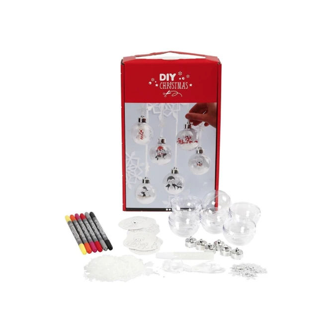 LUCART Knutselpakket Kerstballen