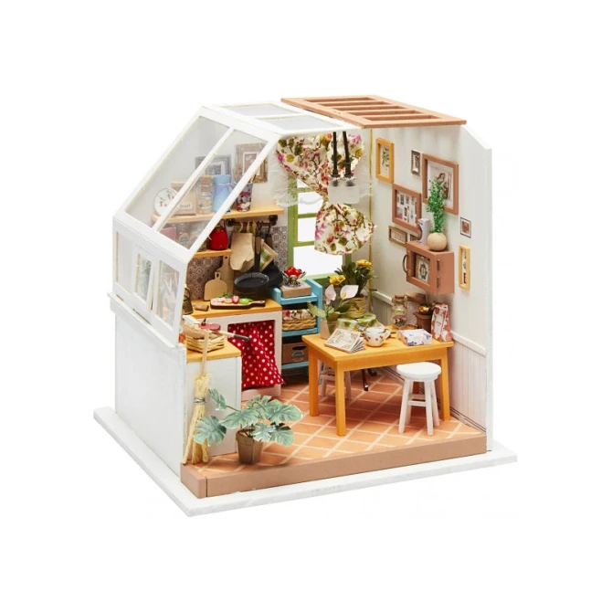 Creotime Knutselset miniatuur kamer/keuken DIY