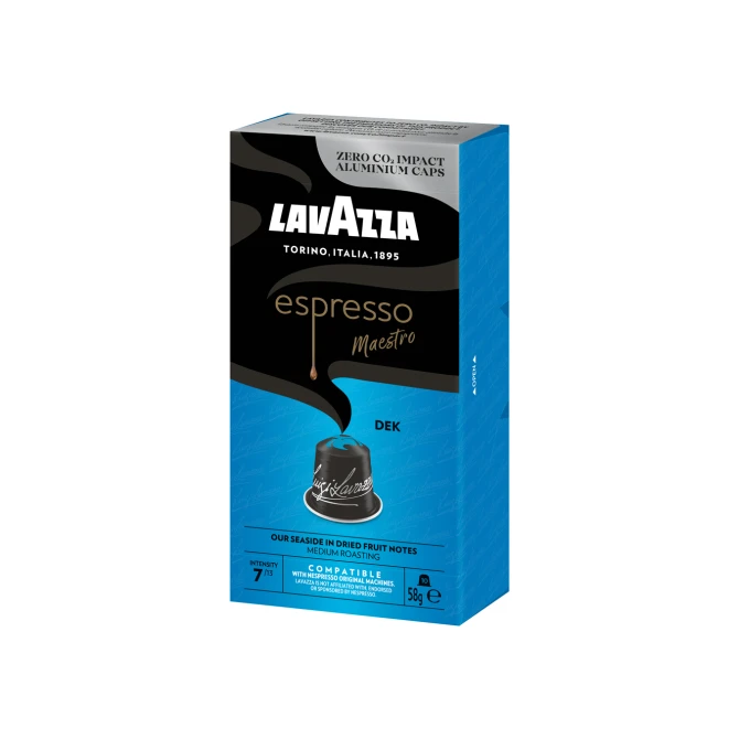 Lavazza Nespresso Compatible Capsules Espresso Decaff (1 pak x 10 stuks)