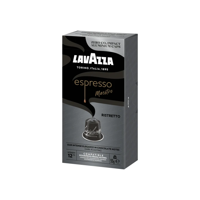 Lavazza Nespresso Compatible Capsules Espresso Ristretto (1 pak x 10 stuks) Lavazza Nespresso Compatible Capsules Espresso Ristretto (1 pak x 10 stuks)