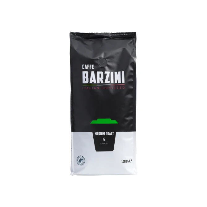 BARZINI Koffiebonen Medium Roast Espresso 1KG / 8 stuks