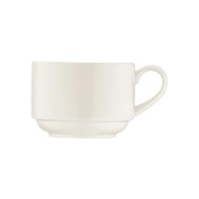 Koffiekop Banquet 210cc wit/6st