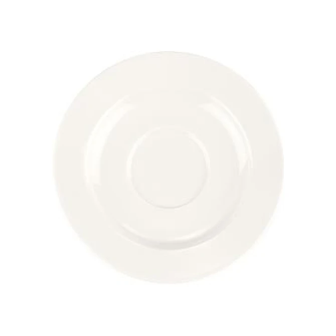 Koffieschotel Rita 13cm wit/6st