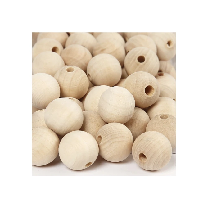 CREOTIME Houten Kralen 20mm (200 stuks)