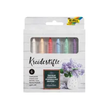 Folia Paper Krijtstift assorti/pk6