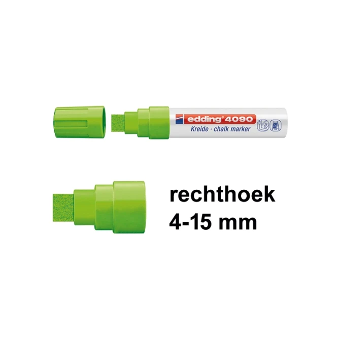 Krijtstift EDDING 4090 4-15 lgreen/ds5