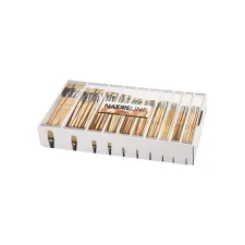 Creotime Kwasten Korte Steel 00-22 (doos 120 stuks) Creotime Kwasten Korte Steel 00-22 (doos 120 stuks)