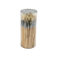 Creotime Kwast NL 1-10 steel kort/ds80 (doos 80 stuks)