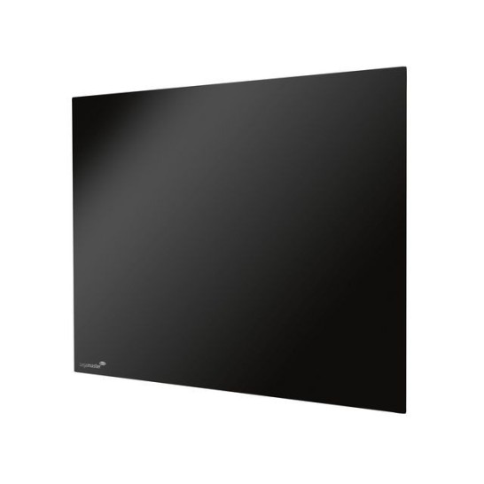 LEGAMASTER Glasbord Magnetisch Beschrijfbaar 1000 x 1500 mm Zwart
