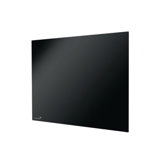 LEGAMASTER Glasbord Magnetisch Beschrijfbaar 600 x 800 mm Zwart